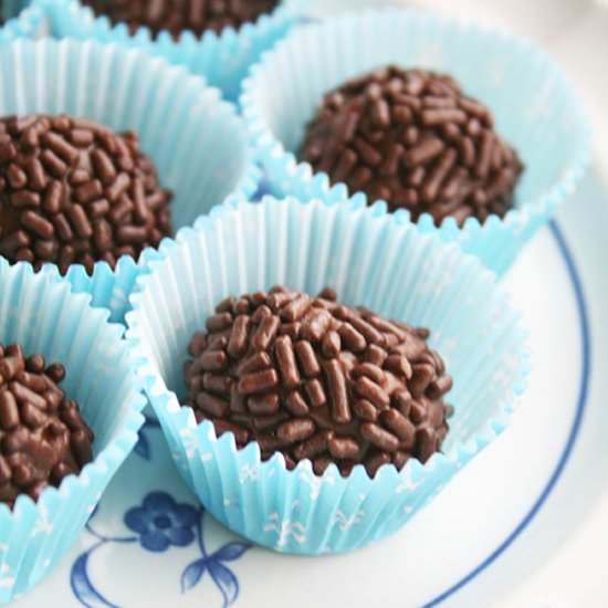 Brigadeiro (Brazilian Truffles) - Recipe photo by nancyc