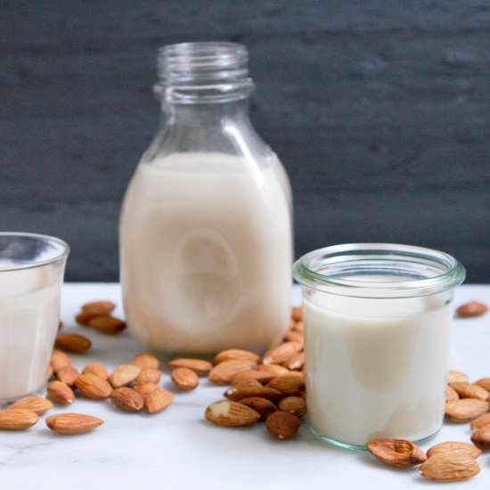 Cardamom Spiced Almond Milk - Recipe photo by littlemarketkitchen