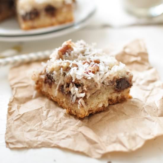 Chocolate Coconut Bar - Recipe photo by mypurplespoon