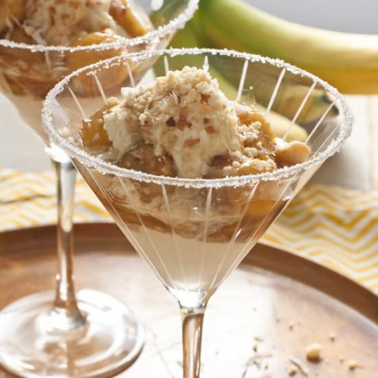 Bananas Tropical - Recipe photo by What A Girl Eats