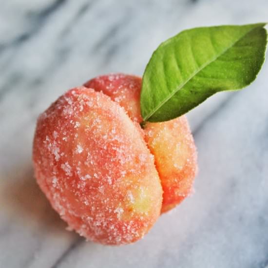 Pesche Con Crema - Recipe photo by abitofbeesknees
