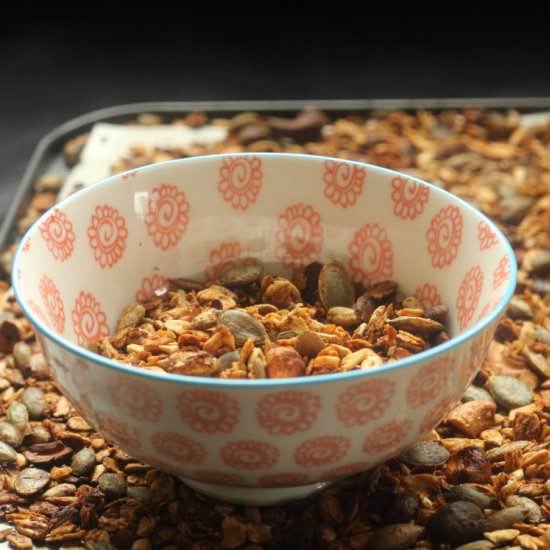 The Healthiest Granola Ever - Recipe photo by Shweta_mt
