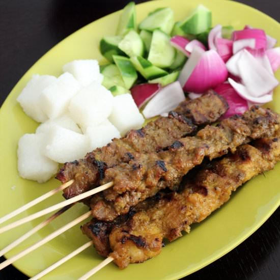 Malaysian Satay - Recipe photo by ToFoodwithLove