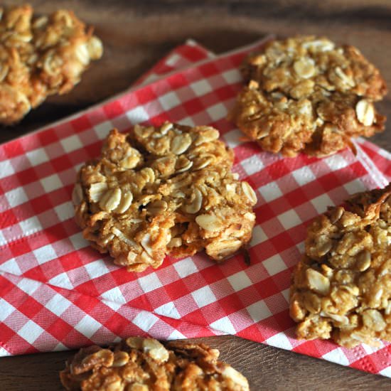 Anzac Biscuits - Recipe photo by Claire K Creations