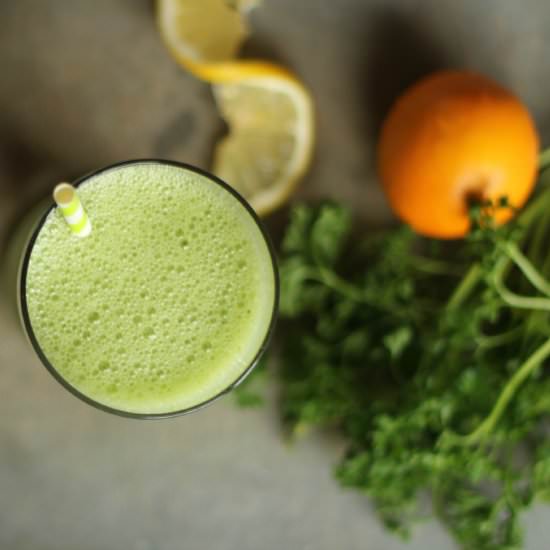 Citrus Parsley Smoothie - Recipe photo by practical-stewardship