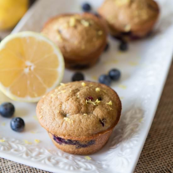 Lemon Blueberry Muffins - Recipe photo by LaurendaMarie