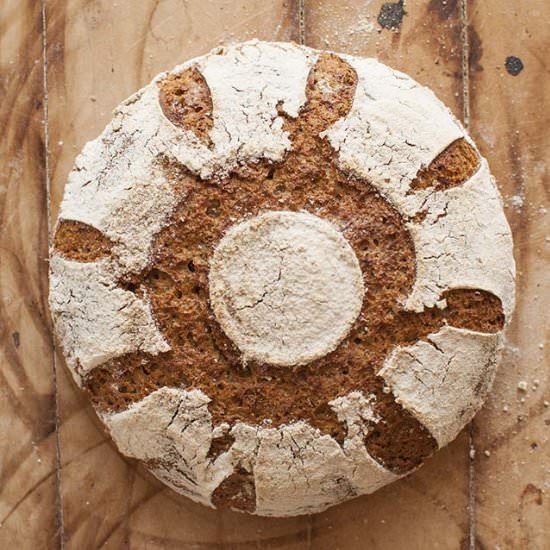 100% Einkorn Wheat Sourdough Bread - Recipe photo by mydailysourdoughbread