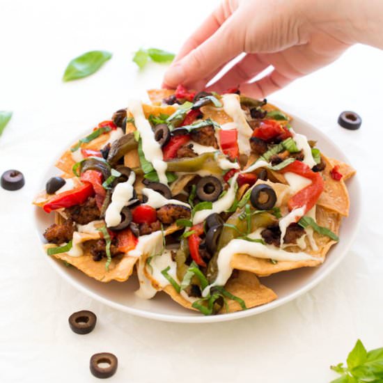 Italian Nachos - Recipe photo by ChefSavvy