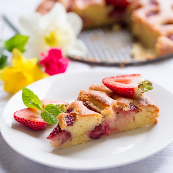 Best Strawberry Pie - Recipe photo by MunchkinTime