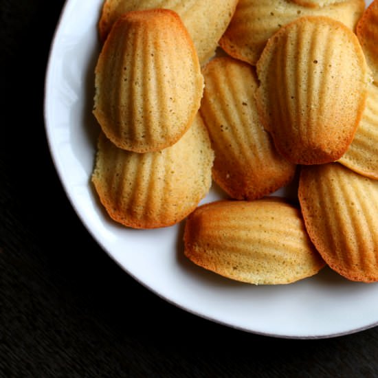 Cardamom Madeleines - Recipe photo by TheGourmetGourmand