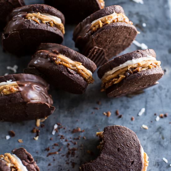 Chocolate Dipped Homemade Oreo's - Recipe photo by halfbakedharvest