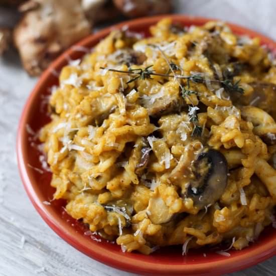 Wild Mushroom Risotto - Recipe photo by stephinthyme