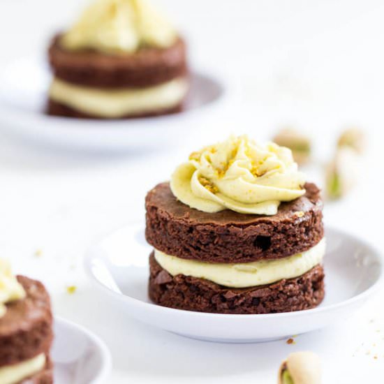 Mini Chocolate Layer Cakes - Recipe photo by Shineshka