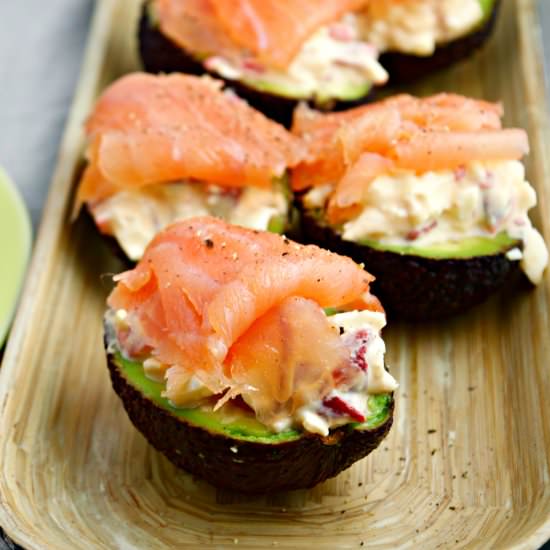 Smoked Salmon Avocados - Recipe photo by Mummys FastandEasy
