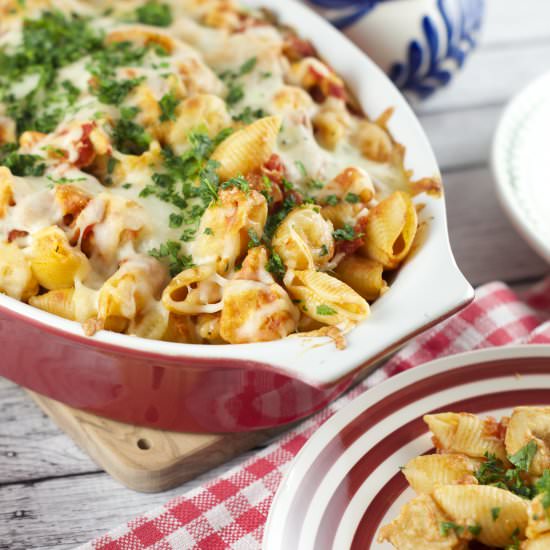 Cheesy Chicken Casserole - Recipe photo by tiffanybendayan
