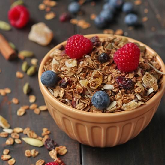 Easy Homemade Granola - Recipe photo by TiasKitchen