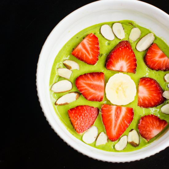 Sham-Rock-On Smoothie Bowl - Recipe photo by focusedonfit