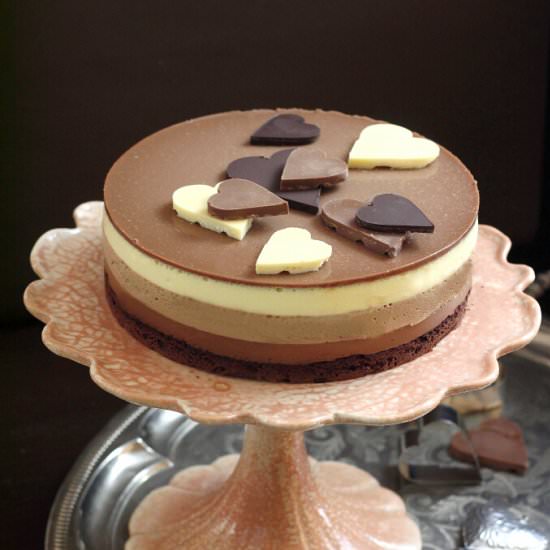 Triple Chocolate Cake - Recipe photo by Eva Toneva