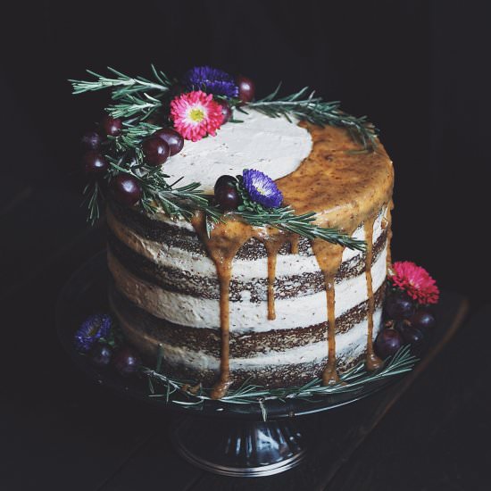 Rum Raisin Kefir Cake - Recipe photo by UrbanKitchenAffair