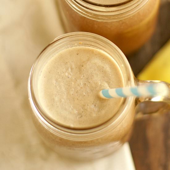 Peanut Butter Chocolate Shake - Recipe photo by breadandwithit