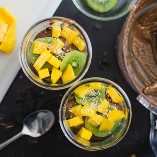 Raw Chocolate Avocado Pudding - Recipe photo by ediblyeducated