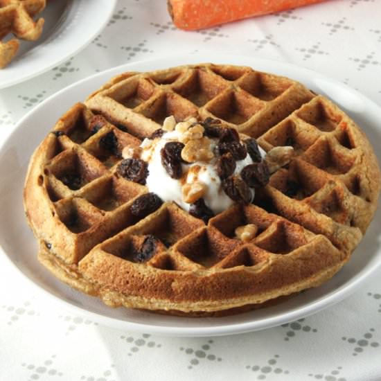 Carrot Cake Waffles - Recipe photo by 24carrotlife