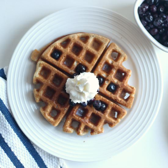 Sourdough Waffles - Recipe photo by practical-stewardship