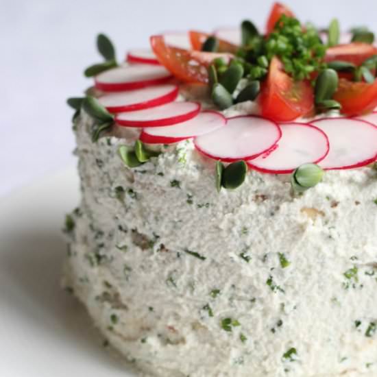 How to make a Swedish Smörgåstårta - Recipe photo by Elegantlyvegan