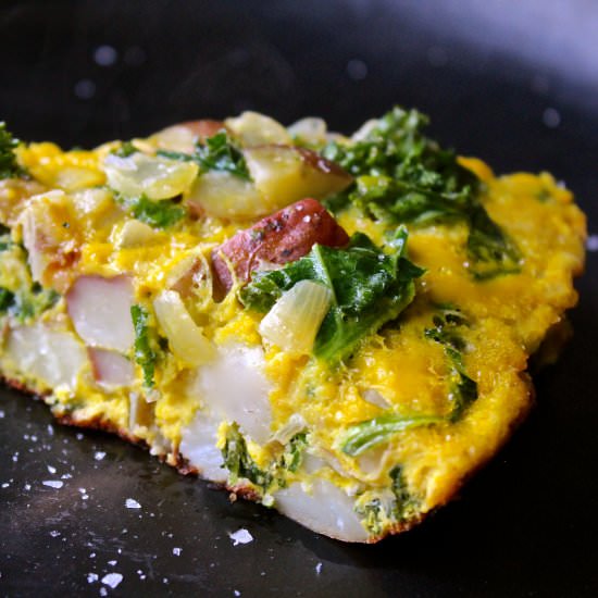 Tortilla de Patatas - Recipe photo by eatgreens365
