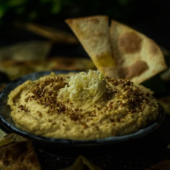 Miso Hummus - Recipe photo by daretocook