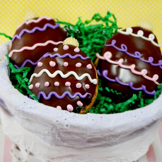 Easter Egg Eclairs - Recipe photo by FrostingandaSmile