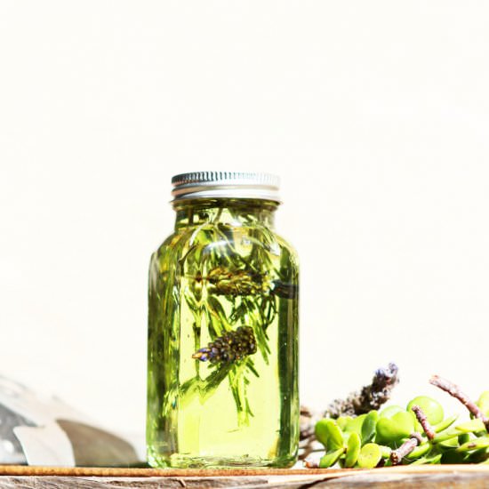 Lavender Rosemary Infused Oil - Recipe photo by TheFreeSpirited
