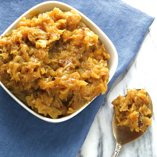 Caramelized onions - Recipe photo by garlic and zest