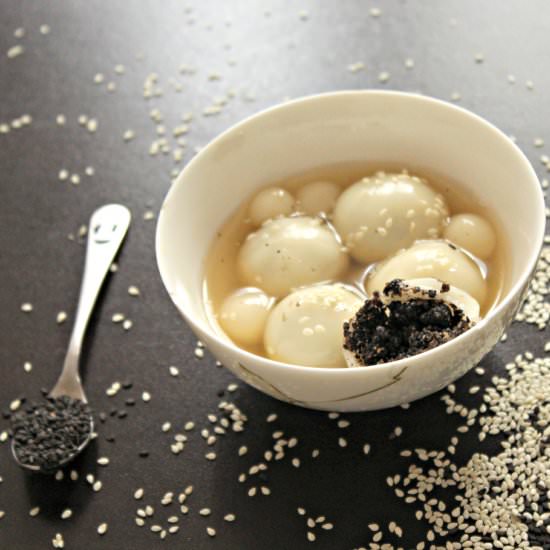 Glutinous rice balls - Recipe photo by Miamivores