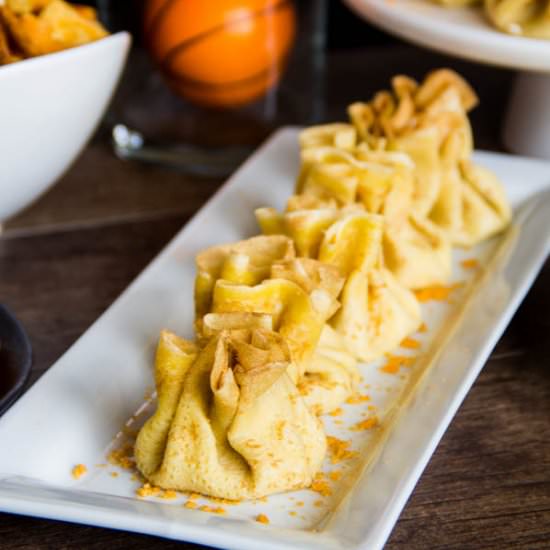 Cheddar Crepe Money Bags - Recipe photo by Shineshka