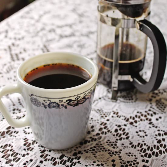 Colombian Coffee with Aguapanela - Recipe photo by Rhubarbarians