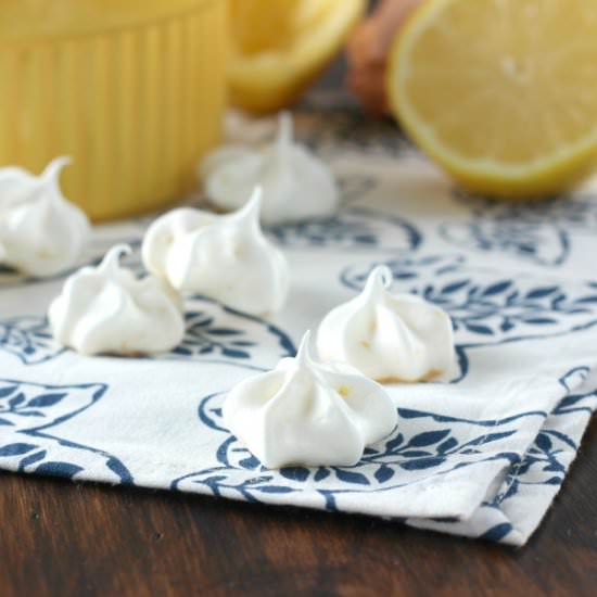 Lemon Meringue Kiss Cookies - Recipe photo by akitchenaddiction