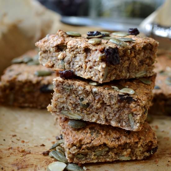 Superfood Flapjacks - Recipe photo by Nyoutritious