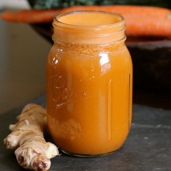 Sweet Carrot & Ginger Juice - Recipe photo by Healthyummies