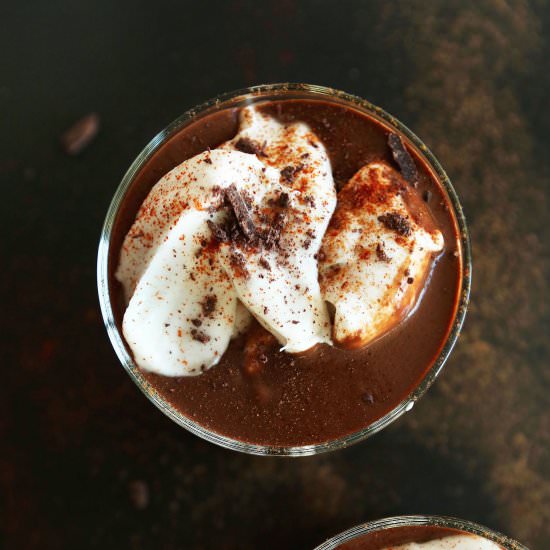 Vegan Mayan Drinking Chocolate - Recipe photo by minimalist baker