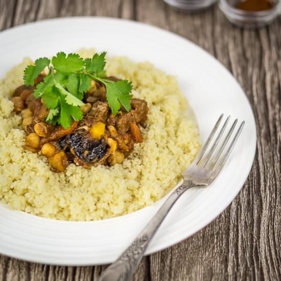 Moroccan Beef (Tagine) - Recipe photo by DailyGourmetUK