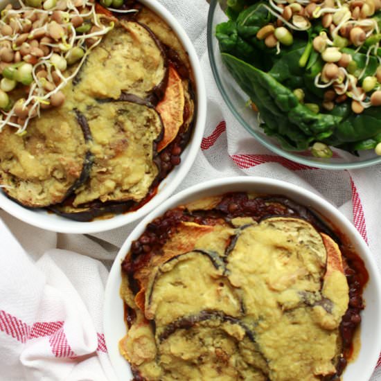 Sweet Potato Moussaka aka GKS - Recipe photo by delicious.blog