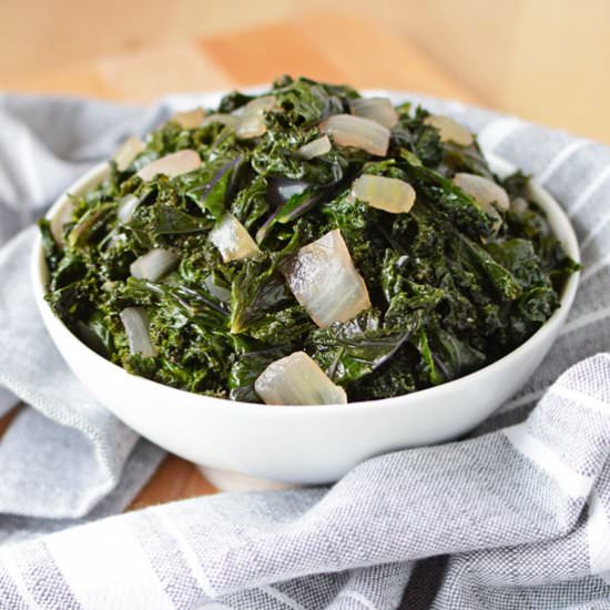 Quick and Easy Kale - Recipe photo by SimpleSeasonal