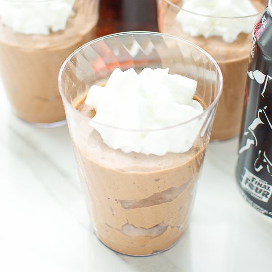 Coca Cola Chocolate Mousse - Recipe photo by lslfunblog
