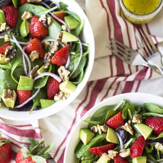 Strawberry and Avocado Salad - Recipe photo by My Diary of Us