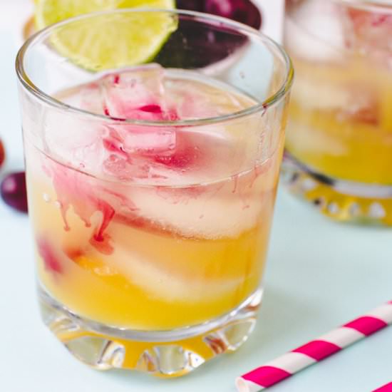 Purple Grape, Pineapple & Vodka - Recipe photo by bespoke-bride