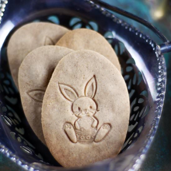 Cinnamon Bunny Cookies {GF, V} - Recipe photo by Audrey @ Unconventional Baker