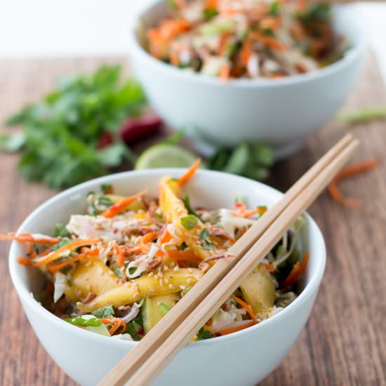 Vietnamese Green Mango Salad - Recipe photo by thebrickkitchen