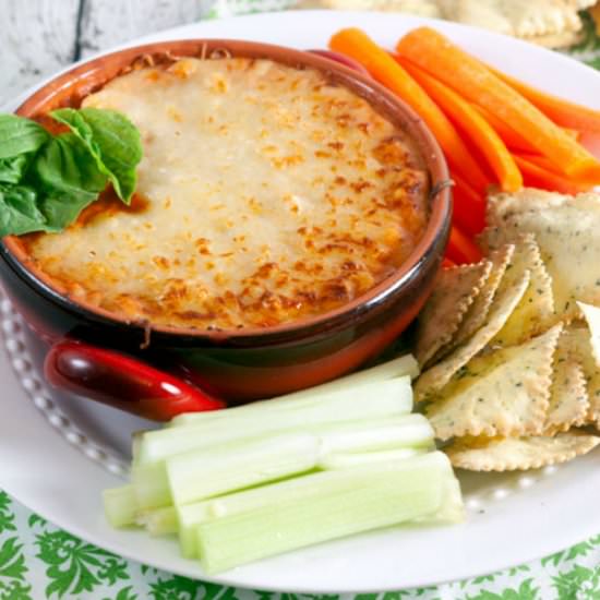 Roasted Red Pepper & White Bean Dip - Recipe photo by healthydelicious