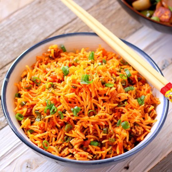 Schezwan Fried Rice - Recipe photo by Thangalakshmi